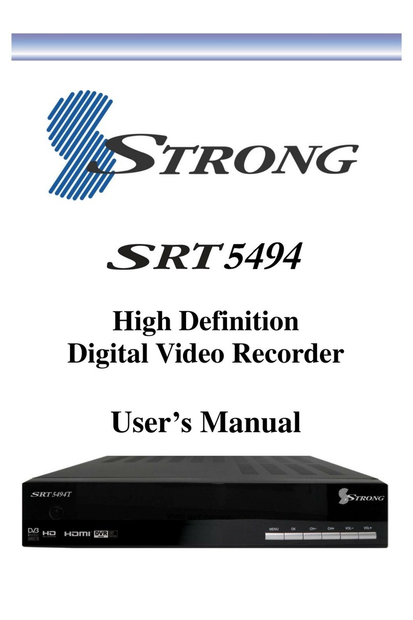 Strong SRT 5438 user manual