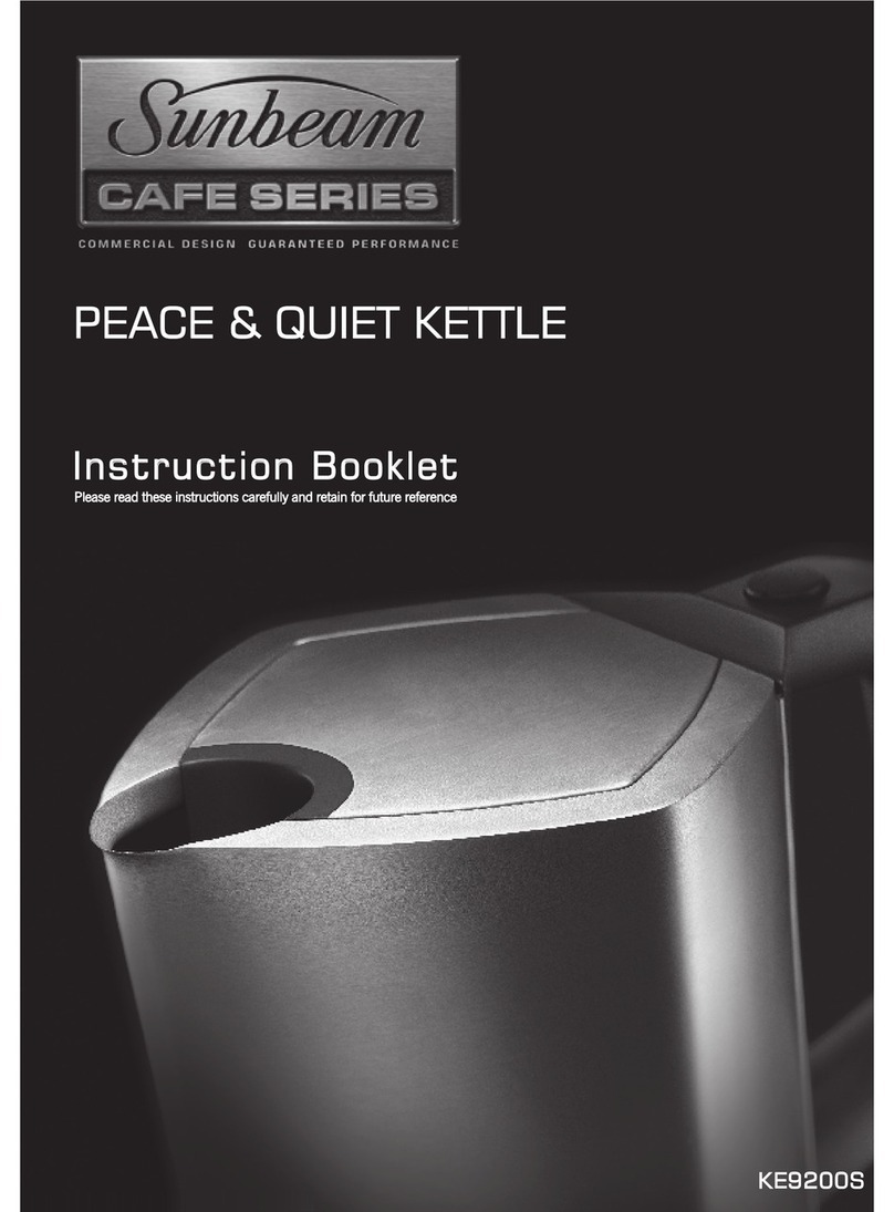 Sunbeam KE9200S User manual