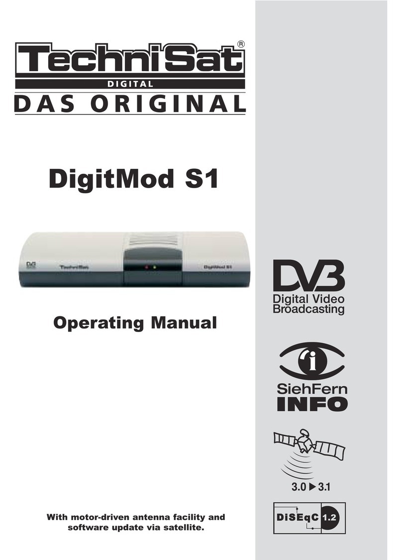 TechniSat DigitMod S1 User manual TechniSat DigitMod S1 User manual