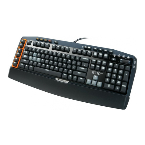 Logitech G710 Mechanical User manual Logitech G710 Mechanical User manual