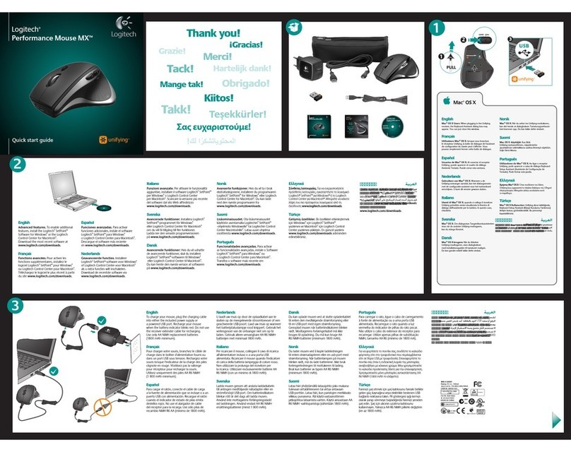 Logitech MX Air User manual Logitech MX Air User manual