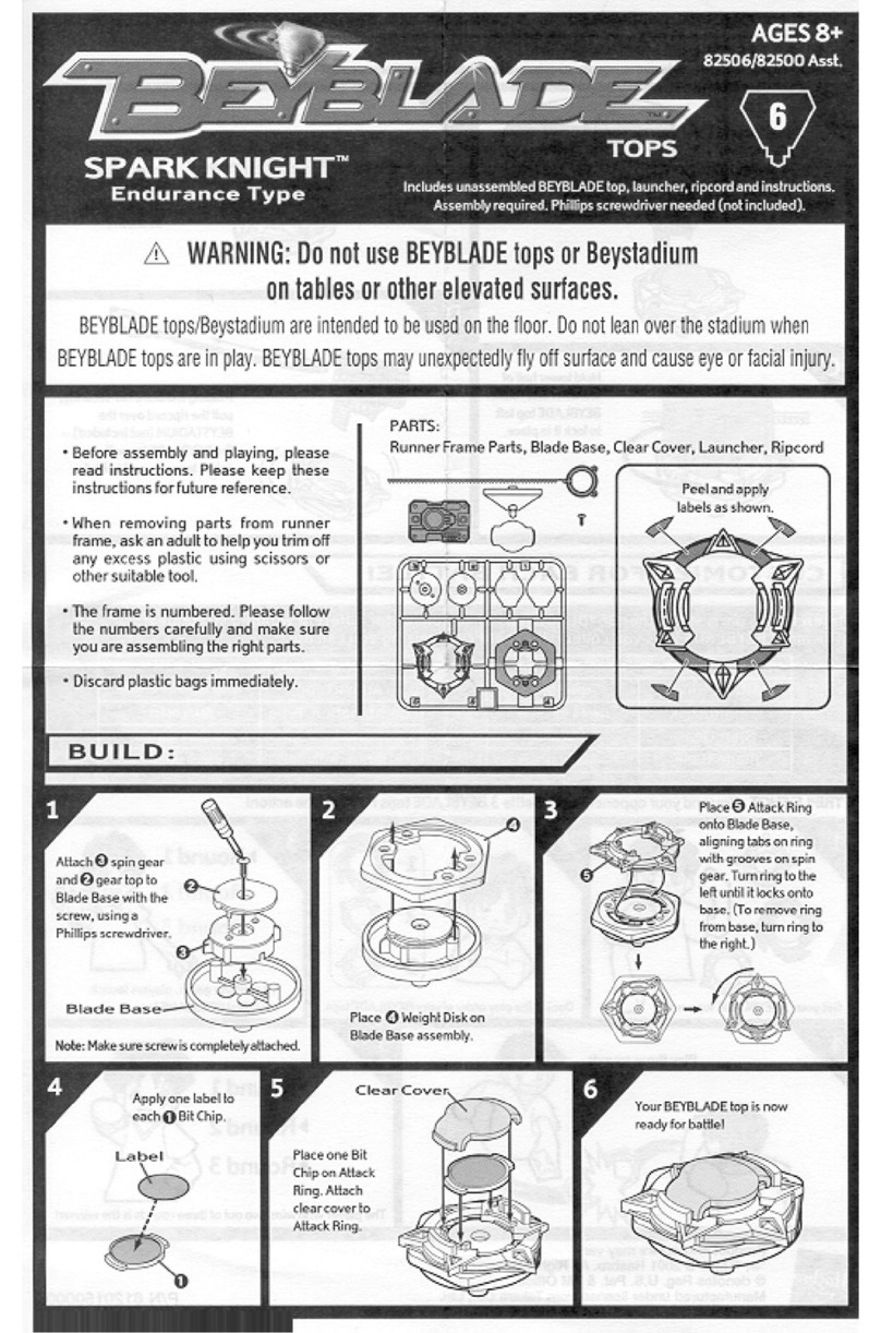 Beyblade Spark Knight instructions Beyblade Spark Knight instructions