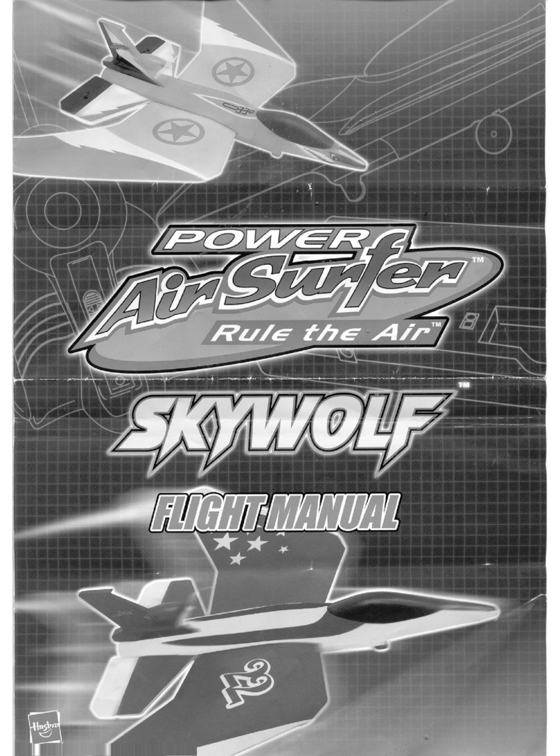 Hasbro Power Air Surfer Skywolf User manual Hasbro Power Air Surfer Skywolf User manual