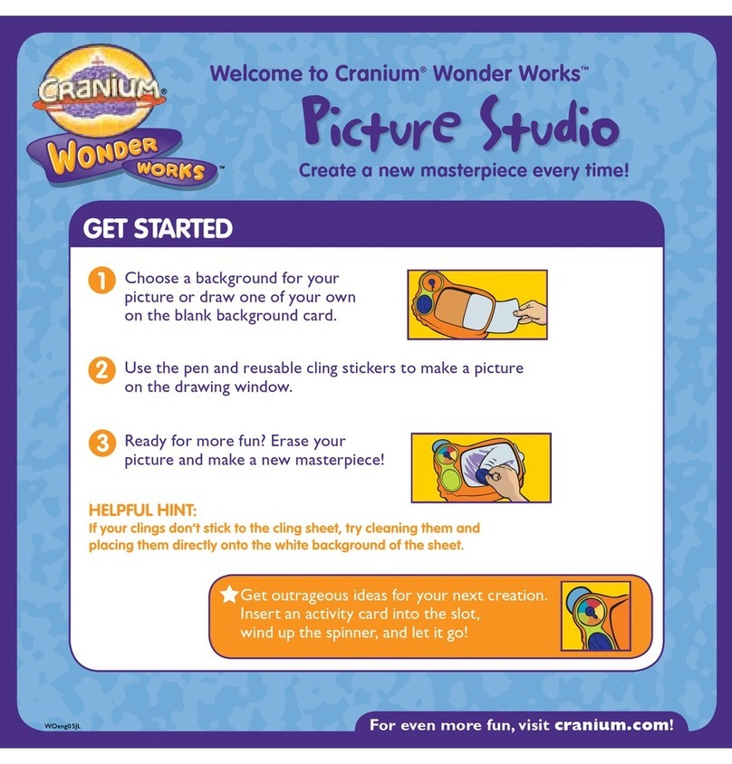 Cranium Picture Studio User manual