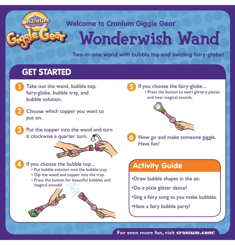 Cranium Wonderwish Wand User manual