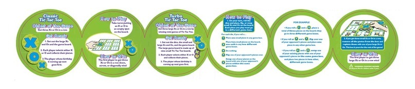 Cranium Turbo Tic Tac Toe User manual