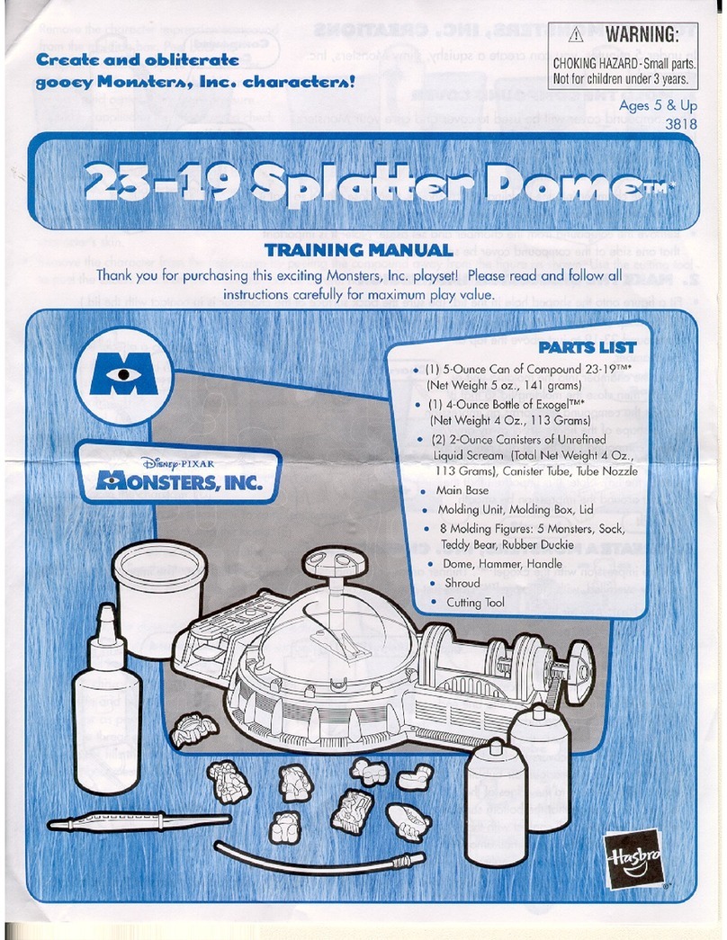 Hasbro 23-19 Splatter Dome user manual