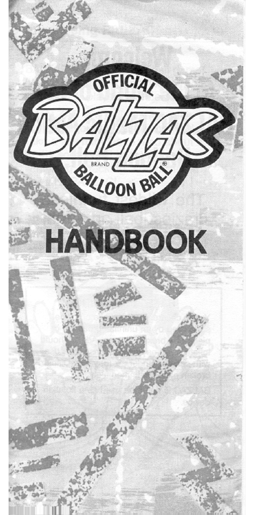 Milton Bradley Balzac Handbook
