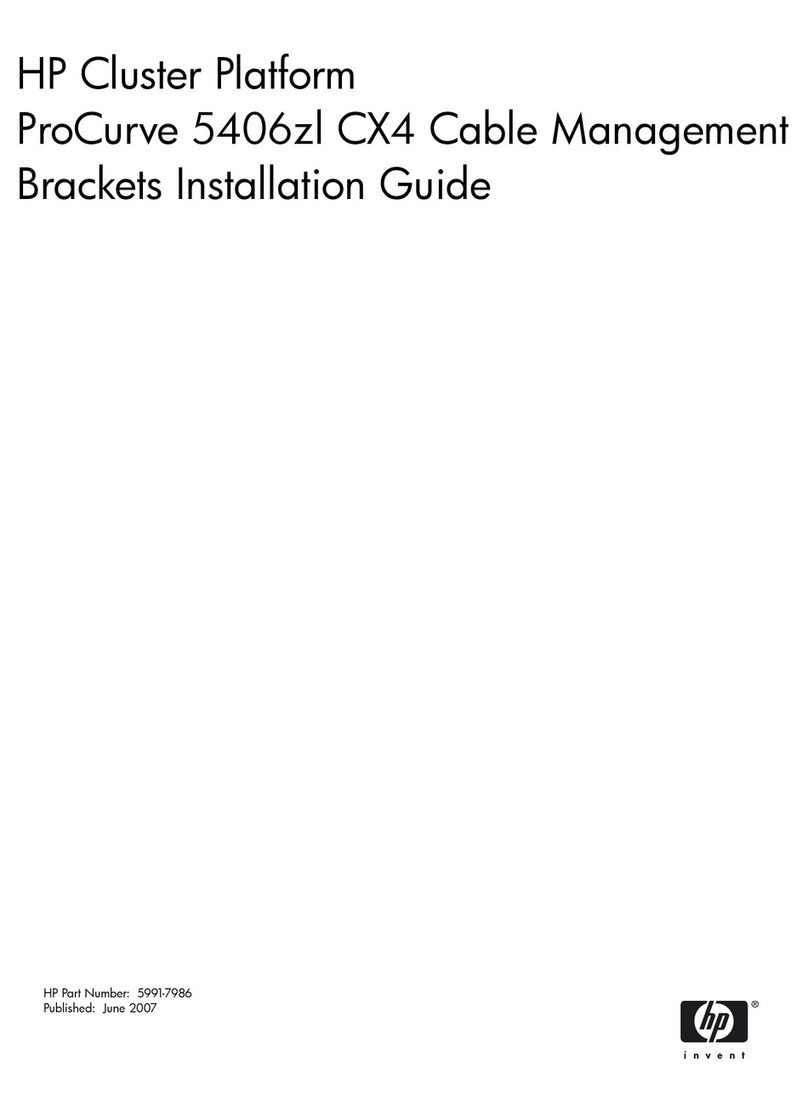 HP Cluster Platform Hardware Kits v2010 User manual