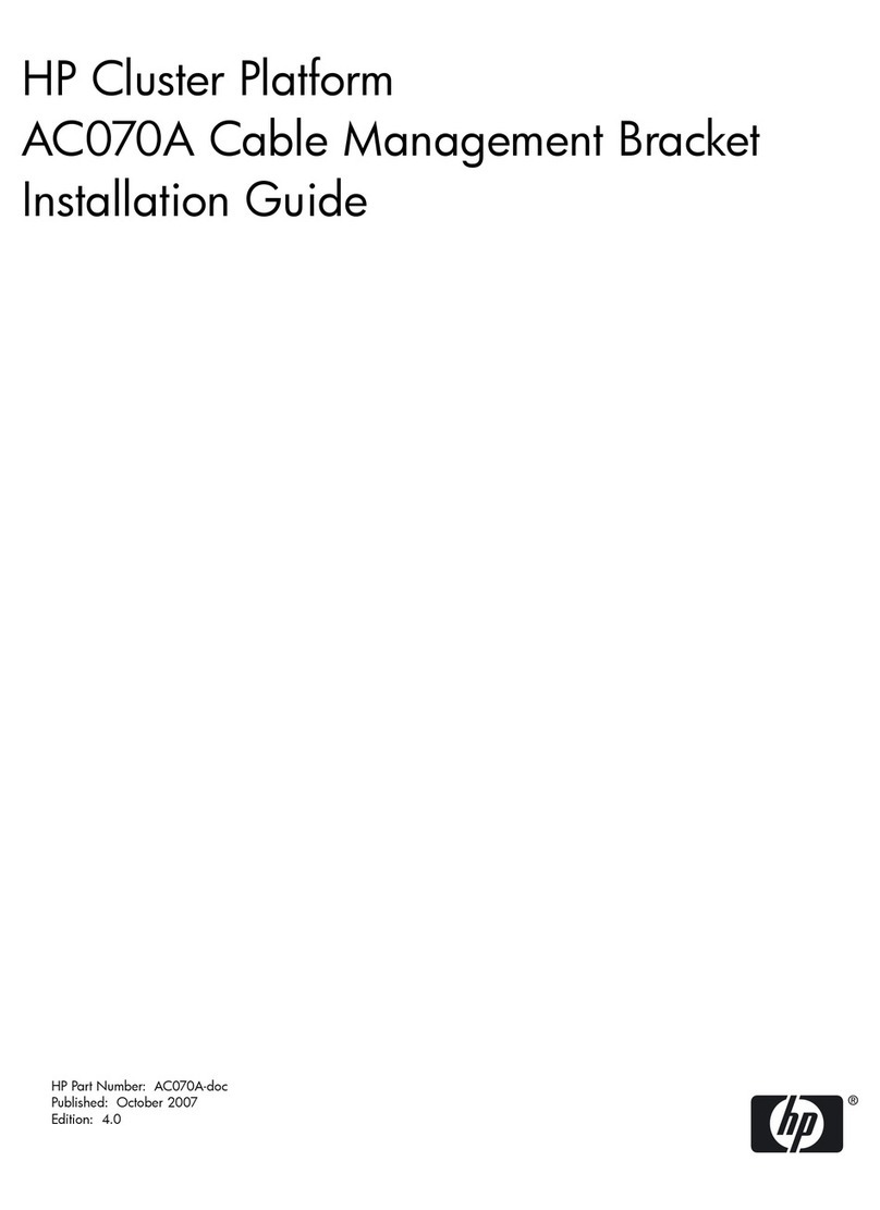 HP Cluster Platform Hardware Kits v2010 User manual