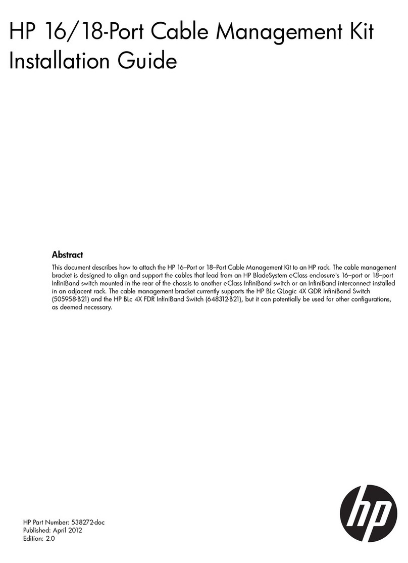 HP Cluster Platform Hardware Kits v2010 installation guide HP Cluster Platform Hardware Kits v2010 installation guide