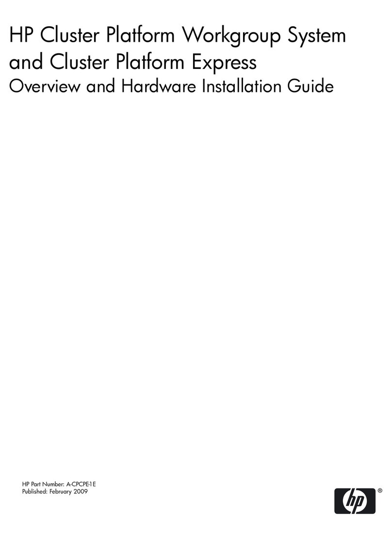 HP Cluster Platform Express v2010 Installation guide