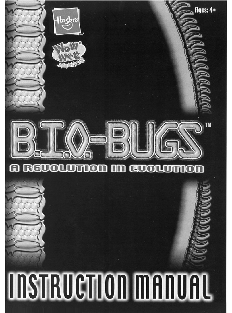 Hasbro BIO Bugs User manual Hasbro BIO Bugs User manual