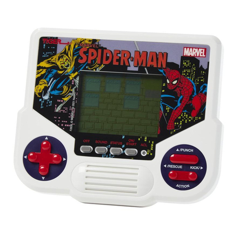 Tiger Electronics Marvel Spider-Man 7-853 instructions