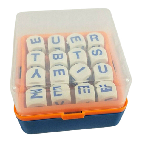 Parker Brothers Boggle To Go instructions