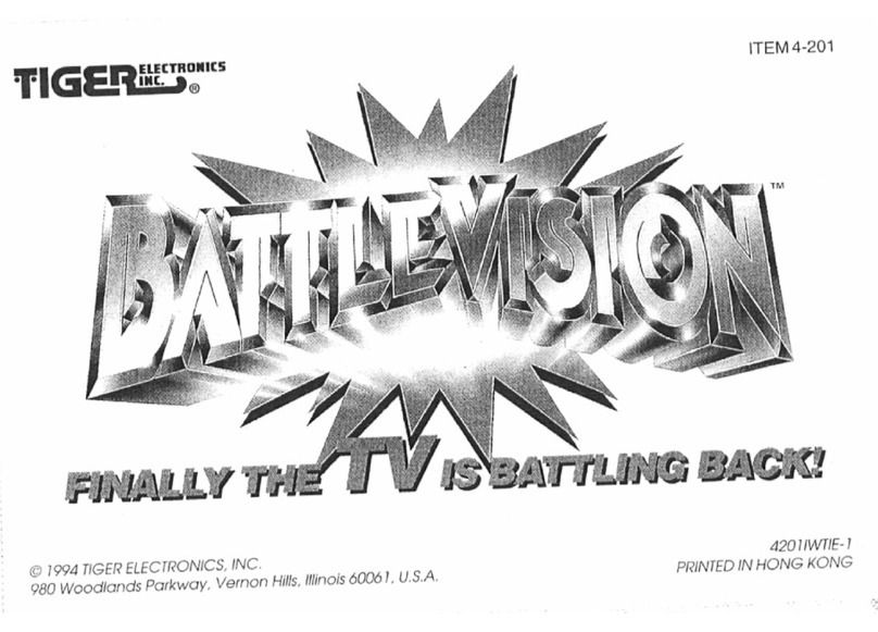 Tiger Electronics BattleVision 42011WTIE-1 User manual Tiger Electronics BattleVision 42011WTIE-1 User manual