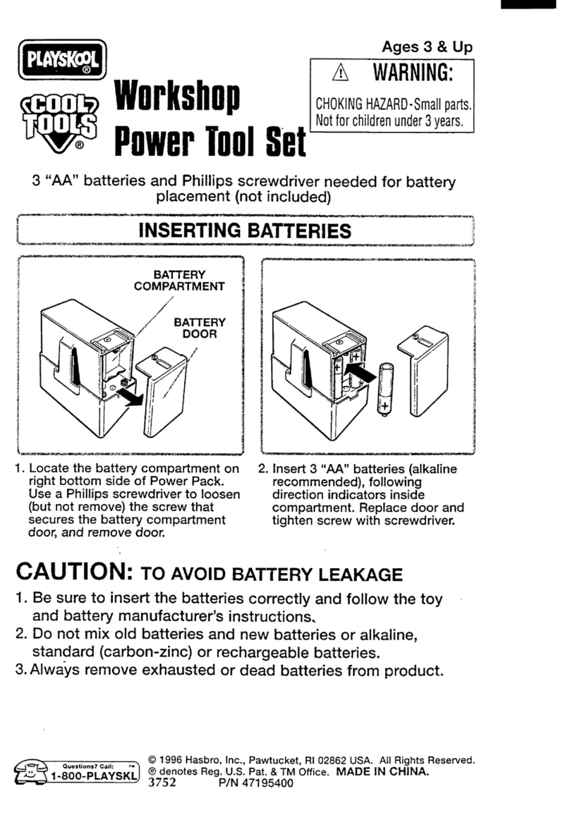 Playskool Power Tool Set User manual
