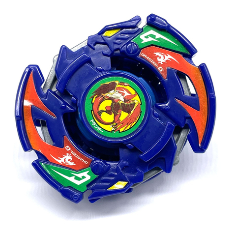 Beyblade Dranzer G instructions