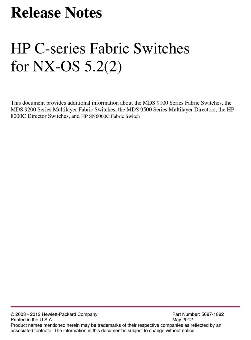 HP Cisco MDS 8/12c Instruction Manual