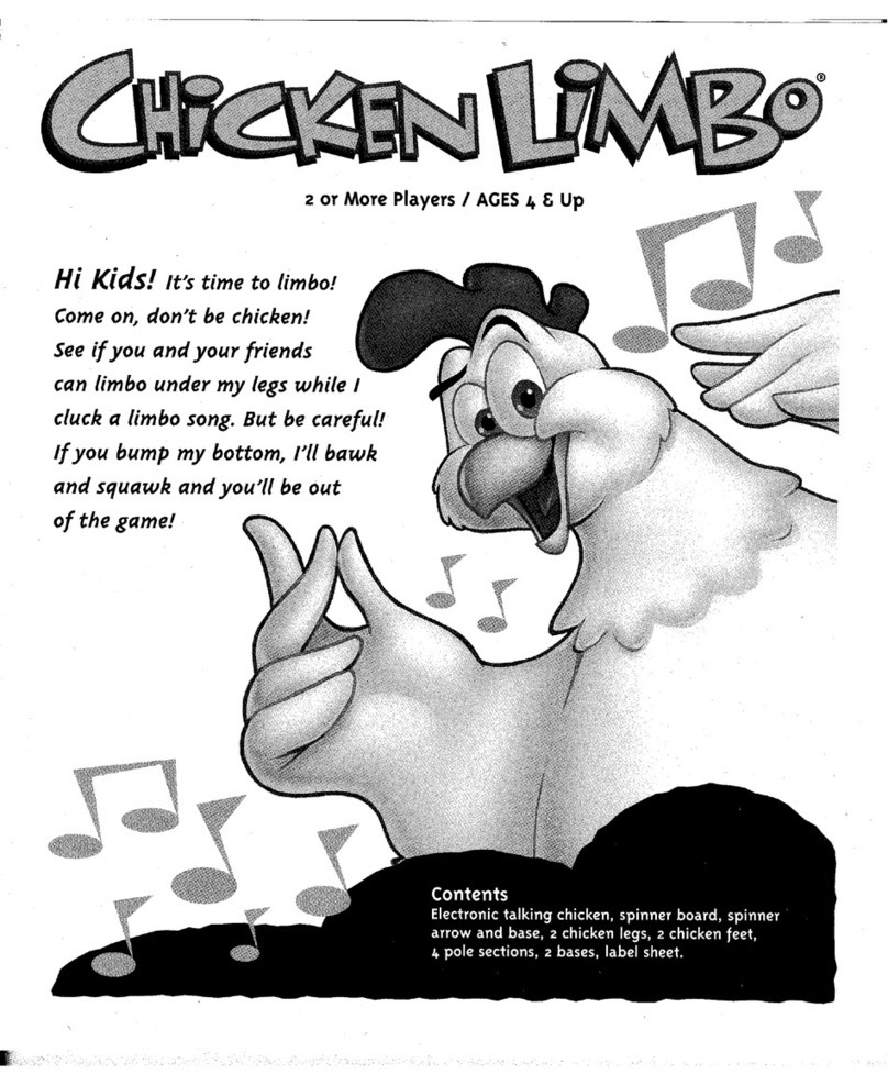 Hasbro Chicken Limbo User manual