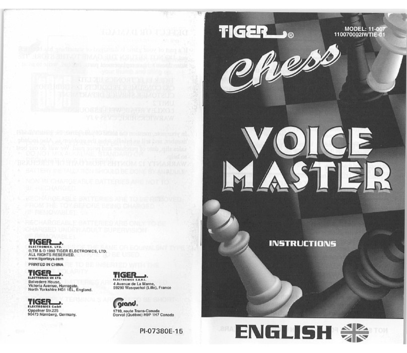 Tiger 11-007 instructions