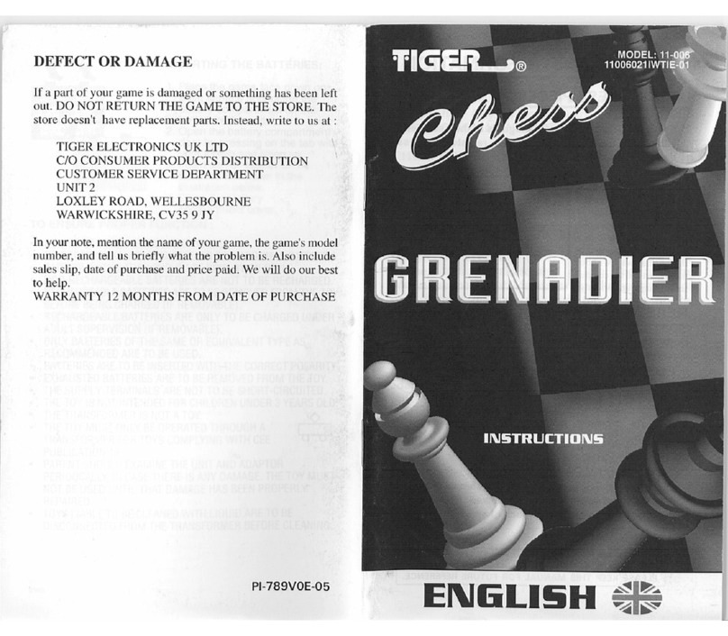 Tiger 11-006 instructions Tiger 11-006 instructions