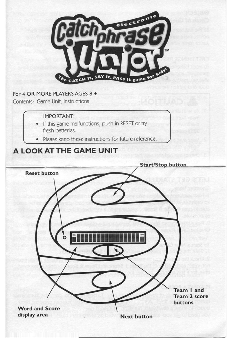 Hasbro Catch Phrase Junior instructions