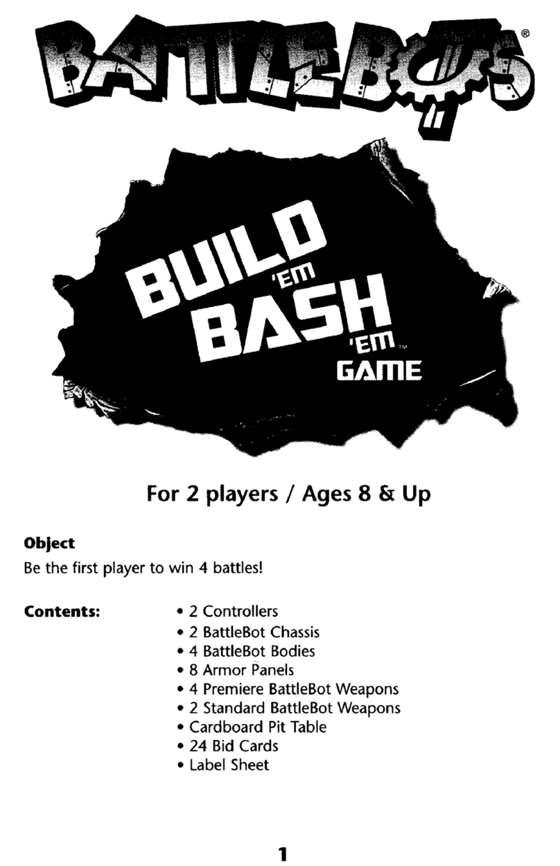 Hasbro Build 'em Bash 'em User manual
