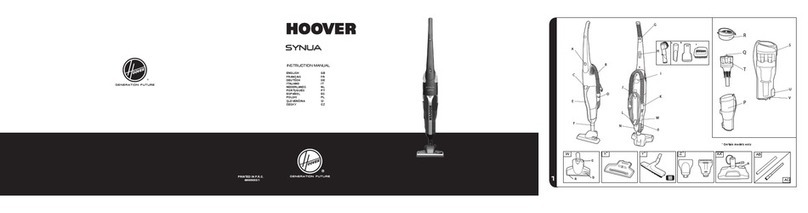 Hoover SA 1110 instruction manual