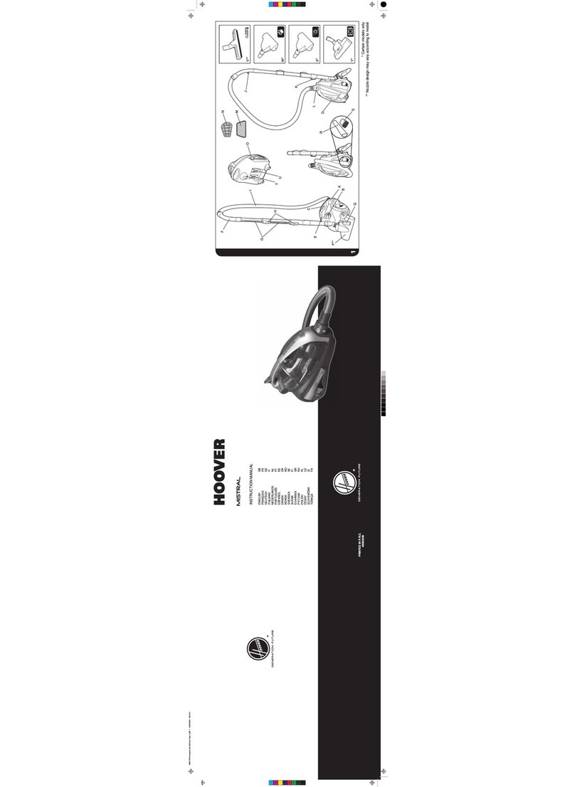 Hoover TMI 2015 User manual