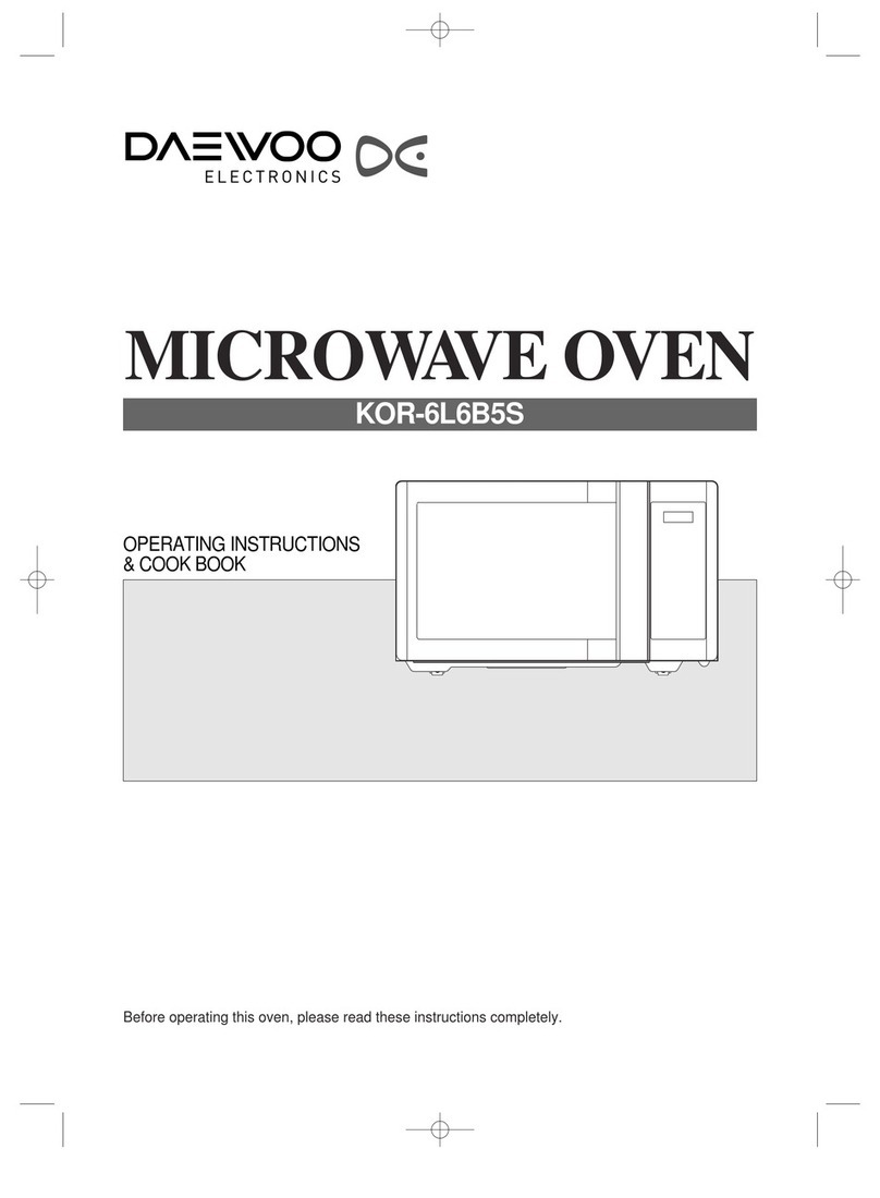 Daewoo KOR-6L6B5S Assembly Instructions