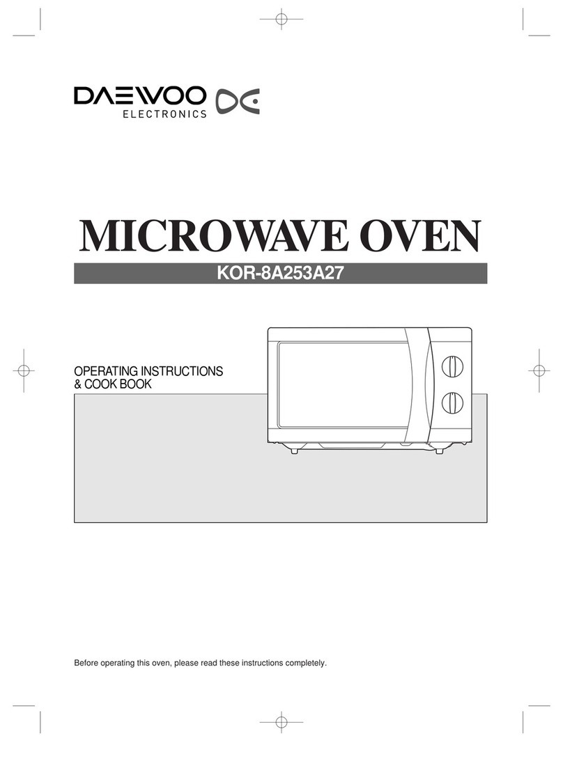 Daewoo KOR-8A253A27 Assembly Instructions