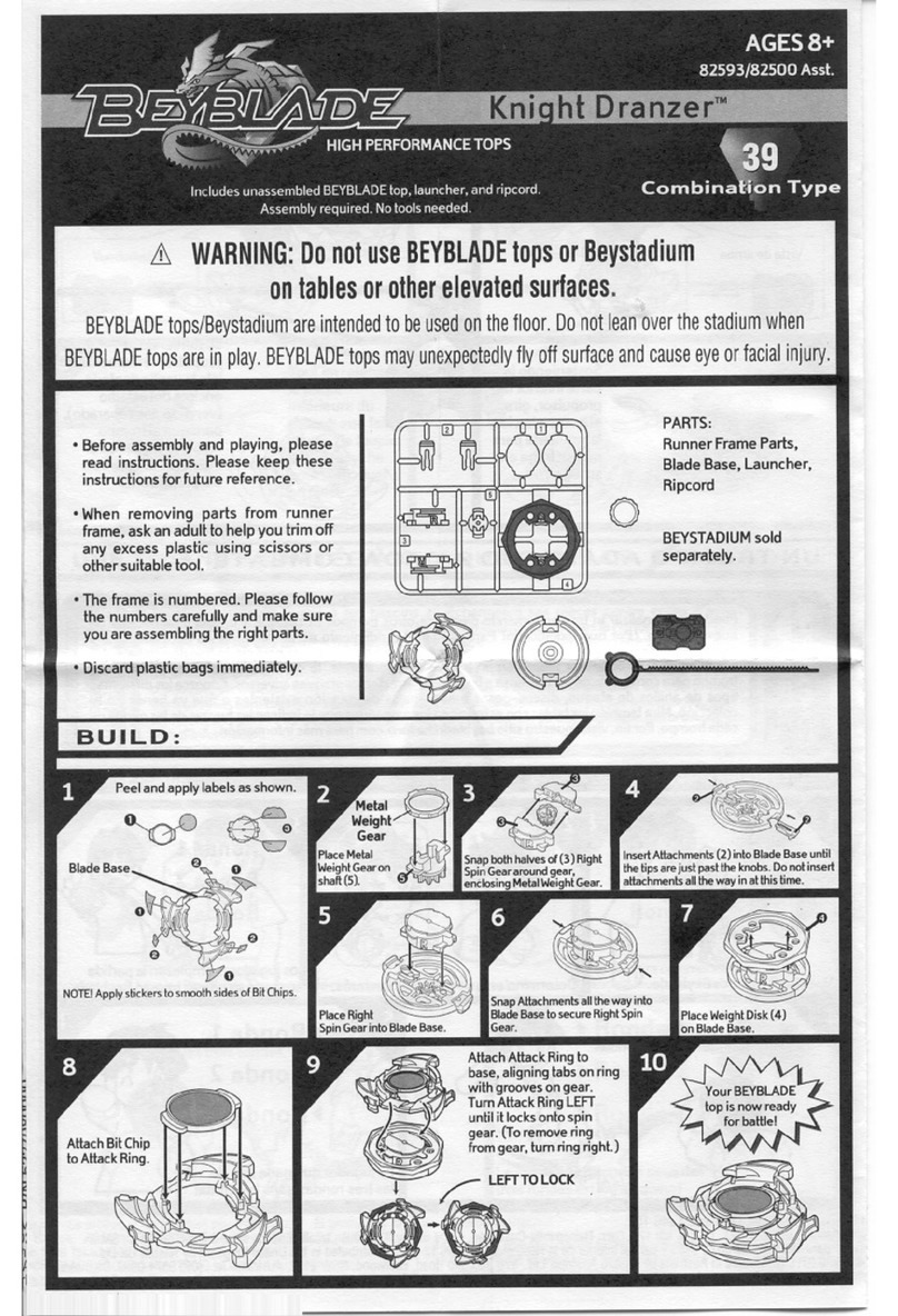 Beyblade Knight Dranzer User manual Beyblade Knight Dranzer User manual