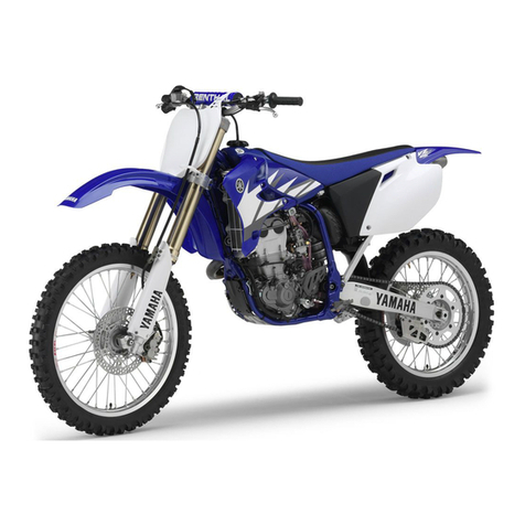 Yamaha YZ450F(T) Application guide