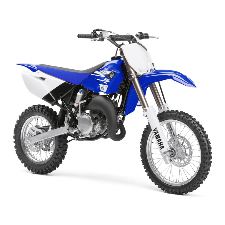 Yamaha YZ85(D) owner's manual