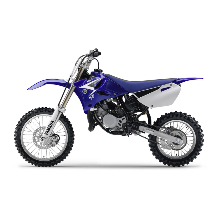 Yamaha YZ85(A) owner's manual
