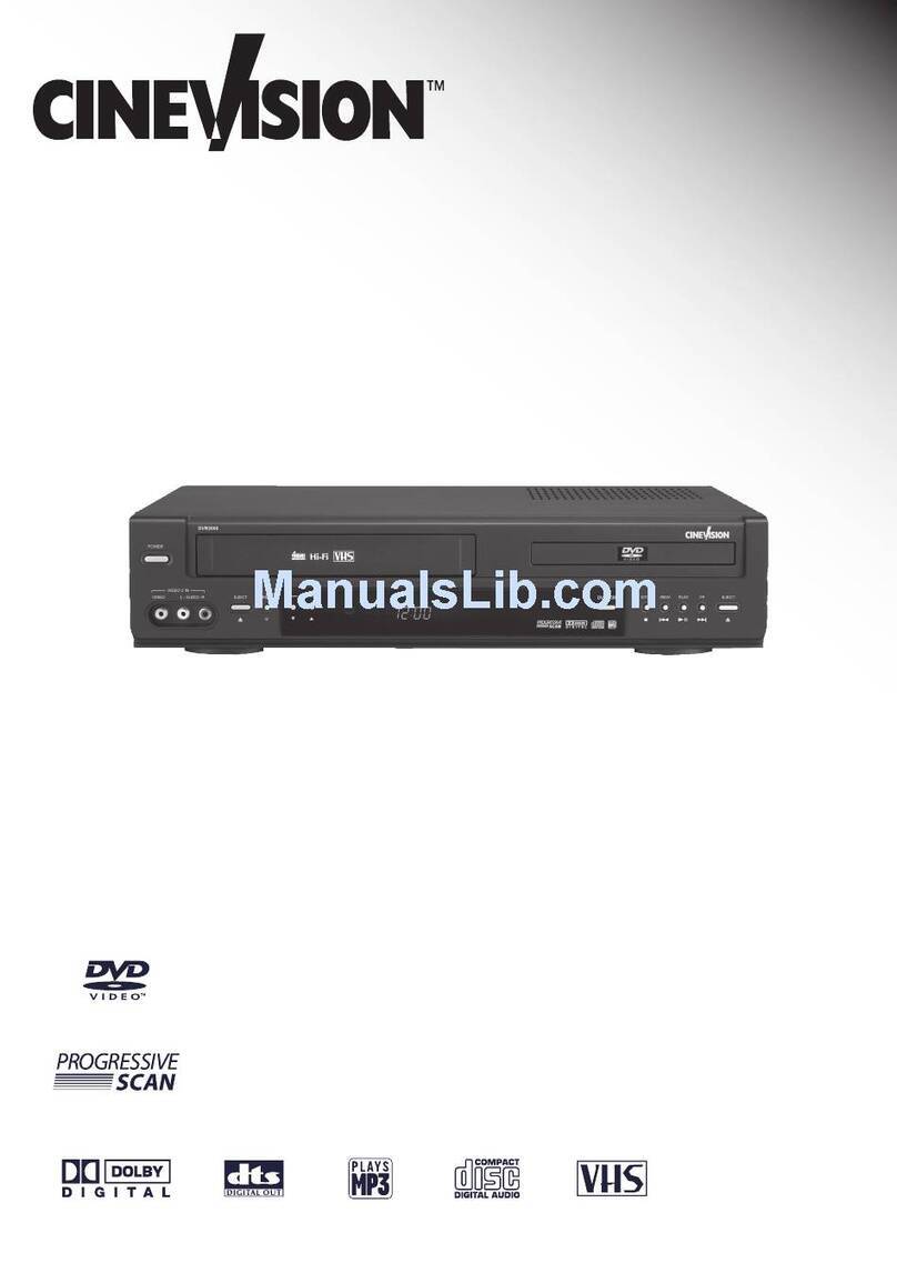 cineVision DVR2000 user guide