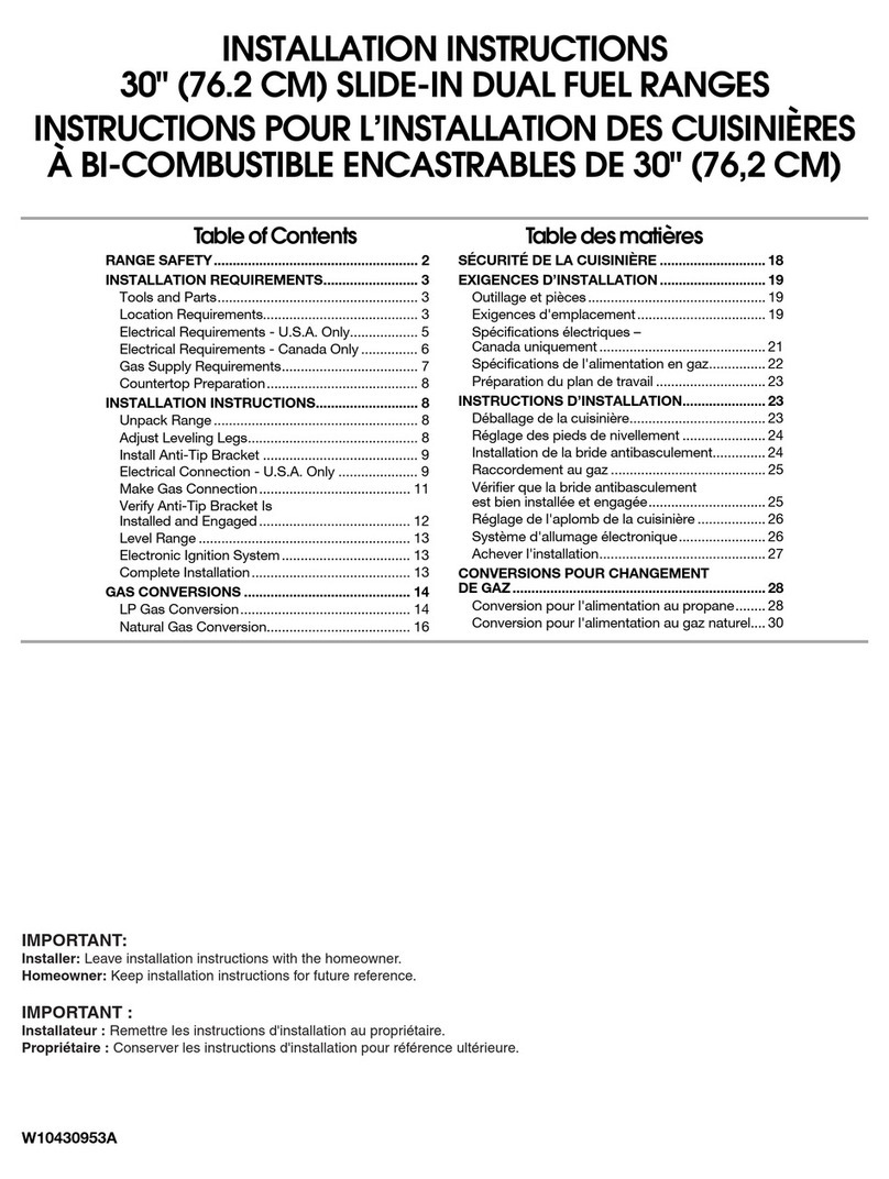 Jenn-Air 30" (76.2 cm) Cooktop User manual