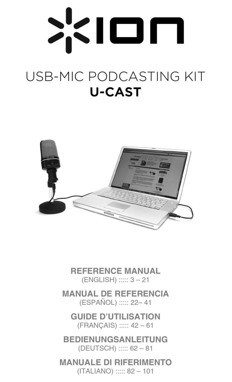 ION U-CAST Reference manual