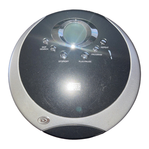 Lenoxx CD-895 Quick instructions