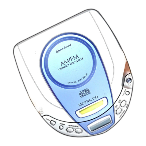 Lenoxx CD-61 Quick instructions