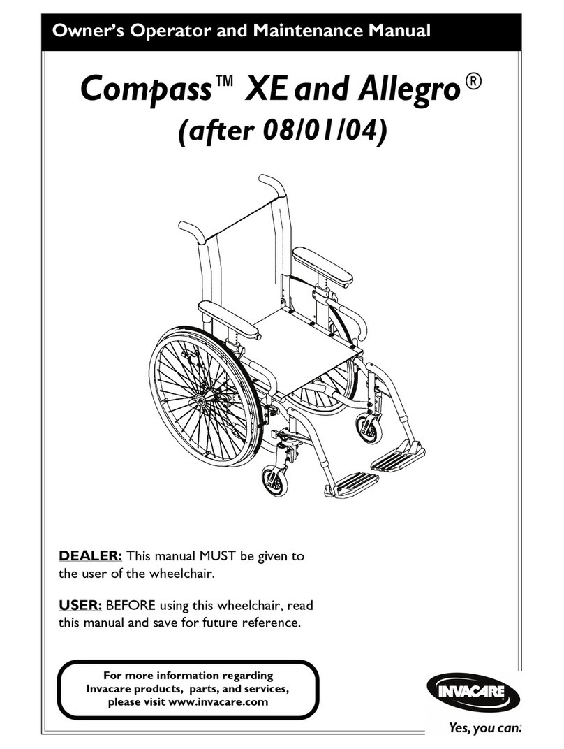 Invacare Compass XE Manual