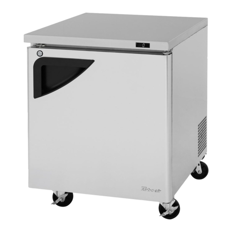 Turboair TUF-28SD User manual