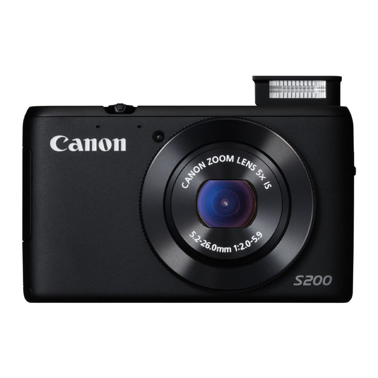 Canon PowerShot S200 User manual