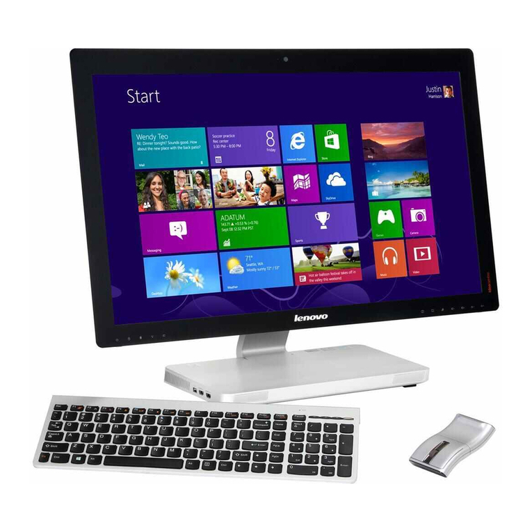 Lenovo IdeaCentre A730 Owner's manual Lenovo IdeaCentre A730 Owner's manual