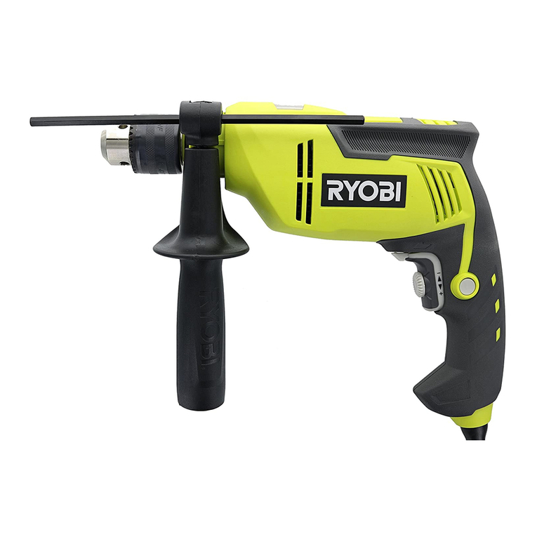 Ryobi D620H Operator's manual Ryobi D620H Operator's manual