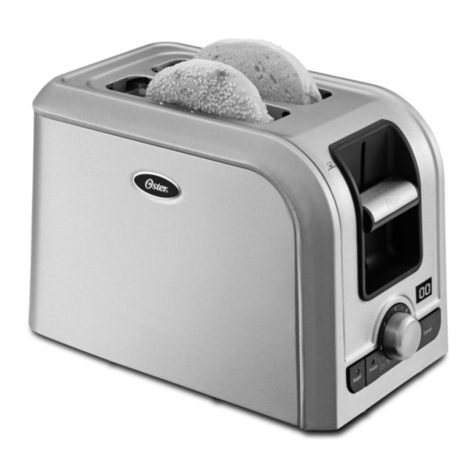 Oster 2-Slice Digital Countdown Toaster User manual Oster 2-Slice Digital Countdown Toaster User manual