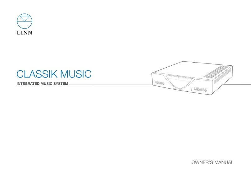 Linn Classik Music owner's manual