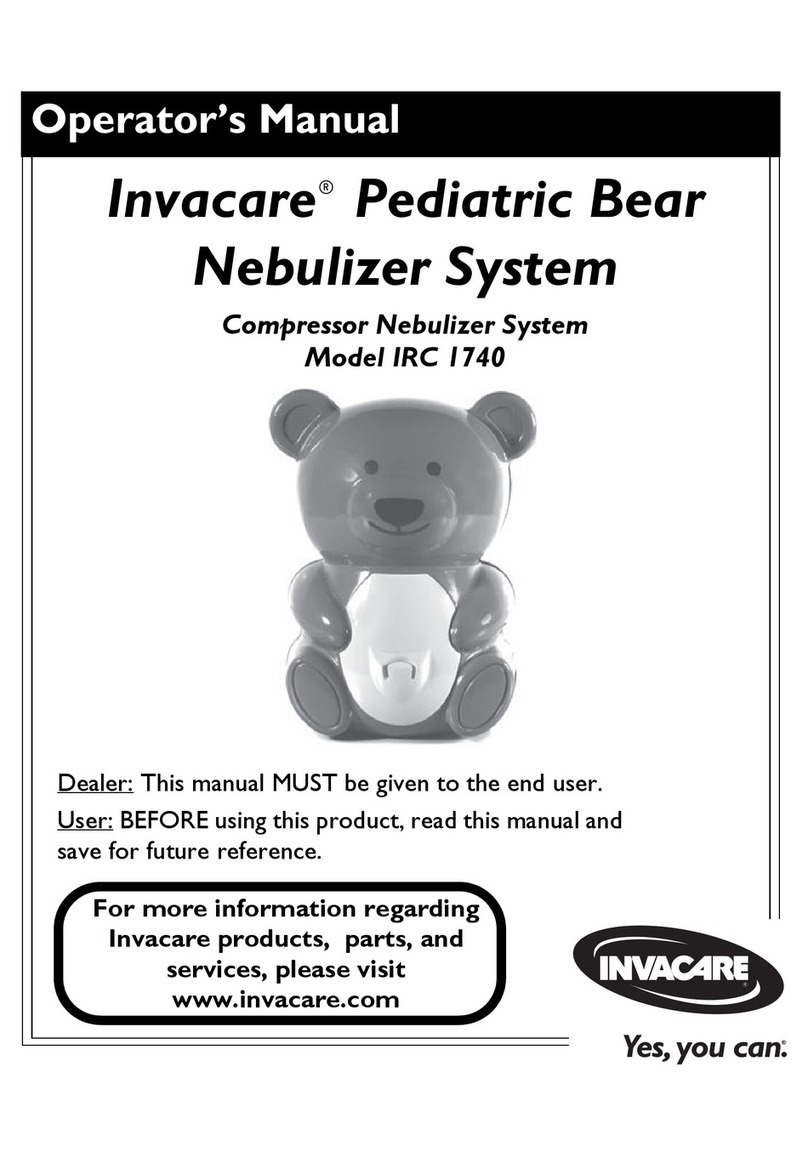 Invacare IRC 1740 Operator's manual