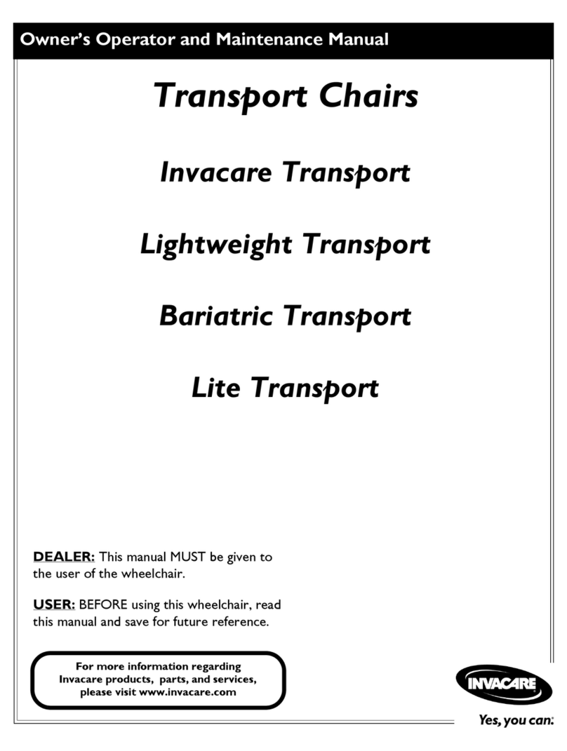 Invacare Invacare Transport Manual